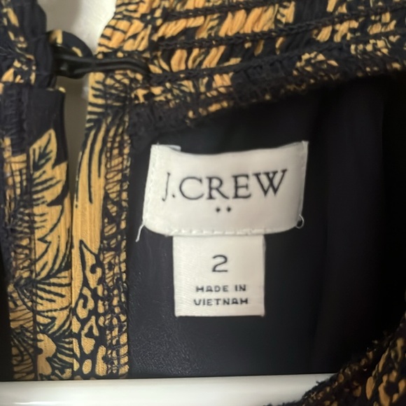 J. Crew Factory Sleeveless Smocked Neck Midi Dress size 2 - Picture 7 of 9